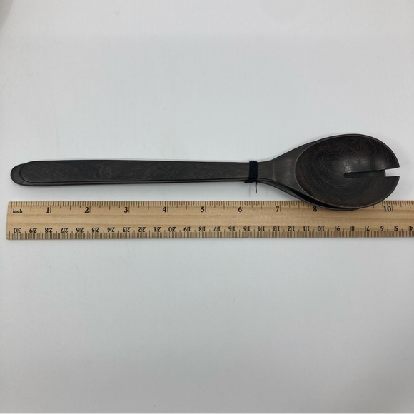 New Hilborn Pottery in between bowl white ceramic serving salad bowl spoons - Picture 6 of 8